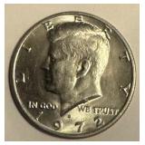 1972 Kennedy Half Dollar