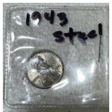 1943 Steel Lincoln Wheat Penny