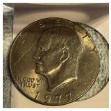 1977 D  Eisenhower Dollar Coin