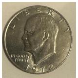 1972 Eisenhower Dollar Coin