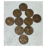1940 Wheat Pennies