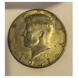1967 Kennedy Half Dollar