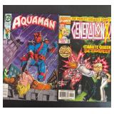 Two Comic Books: Aquaman #8 and Generation X #30