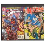 Set of Two Comic Books: Superman and Nth Man