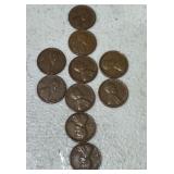 1950 D Lincoln Wheat Cents
