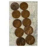 1940s Lincoln Wheat Pennies