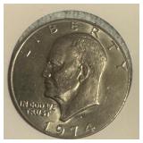1974 Eisenhower Dollar Coin