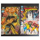 Comic Featuring Superman and Iron Fist