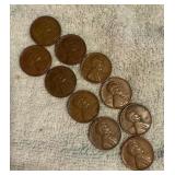 1950 Lincoln Wheat Pennies