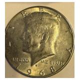 1968 Kennedy Half Dollar