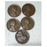 1942-D Lincoln Wheat Pennies