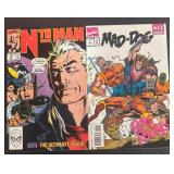 Two Marvel Comic Books: ï¿½Nth Manï¿½ and ï¿½Mad-Dogï¿½