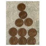 1954-D Lincoln Wheat Pennies