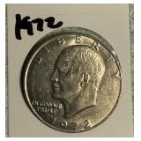 1972 Eisenhower Dollar