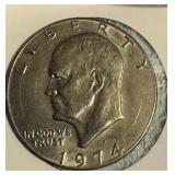 1974 Eisenhower Dollar