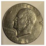 1978 Eisenhower Silver Dollar
