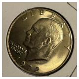 1972 Eisenhower Dollar Coin