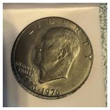 1776-1976 Eisenhower Bicentennial Dollar