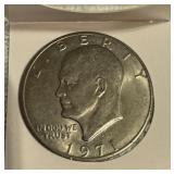 1971 Eisenhower Silver Dollar