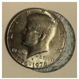 1776-1976 Bicentennial Kennedy Half Dollar