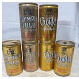 Olympia Gold Light Beer Cans