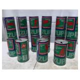 7UP State Cans