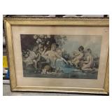 Framed Artwork Painted by Lefler,