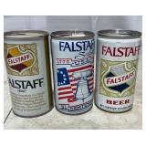 Falstaff Beer Cans