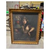 Oil Painting of Woman