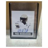 Originals Paul Richardson Autograph Card