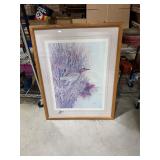 Framed Waterfowl Print by Ann Moller