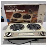 Tabletop Buffet Range