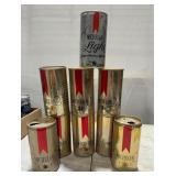 Michelob Steel Beer Cans