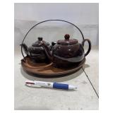 English Tea Set & Tray