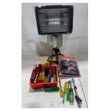Work Light and Tools