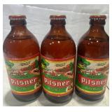 Old Style Pilsner Beer Bottles