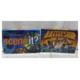 Scene It & Battleship Board Games