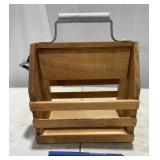 Wooden Crate-Style Bottle Opener Holder