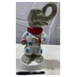 Ceramic Political  Elephant Decanter