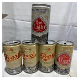 Pearl Beer Cans