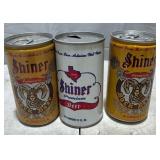 Shiner Beer Cans
