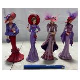 Thomas Kinkade Figurine Set