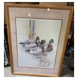 Framed Duck by Anni Moller