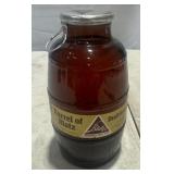 Blatz Beer Barrel-Style Glass Jug