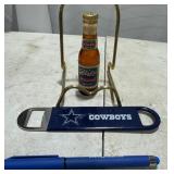 Blatz Beer Bottle & Cowboys Opener