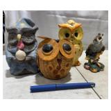 Owl Figurines