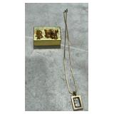 Pendant Necklace & Pins