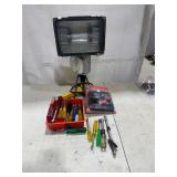 Work Light and Tools