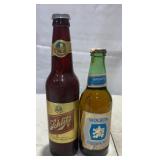 Schlitz Flashlight & Molson Bottles