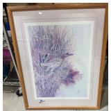 Framed Waterfowl Print by Ann Moller